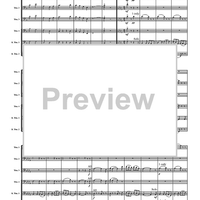March from "Second Suite in F for Military Band" - Score