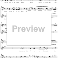 "Die Armut, so Gott auf sich nimmt", Duet, No. 5 from Cantata No. 91: "Gelobet seist du, Jesu Christ" - Soprano and Alto
