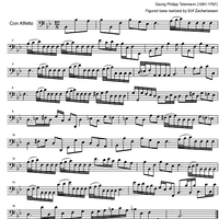 Partita No. 1 - Bass