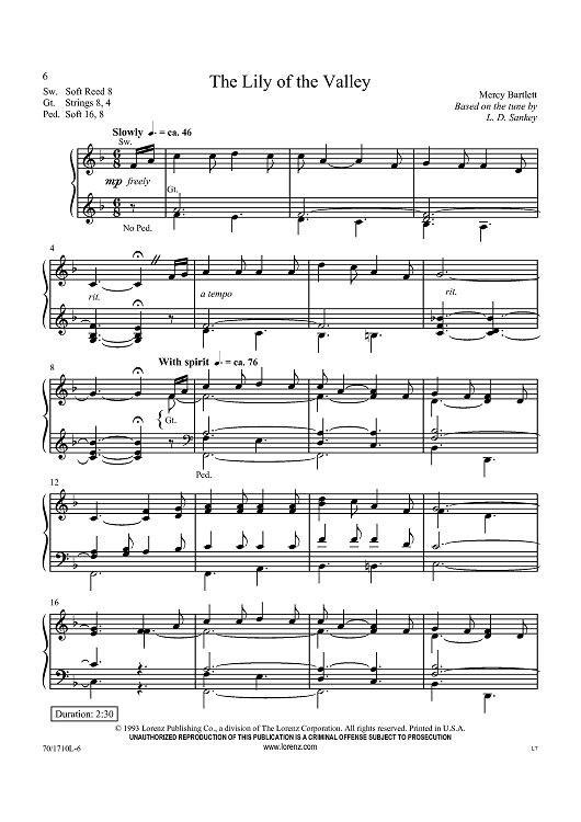 The Lily of the Valley