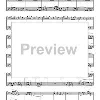 Suite No. 3 in C - Score