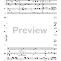 Air on the G-String - Score