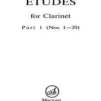 Etudes Part  1