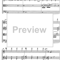 Petit quartet de corda (Little string quartet) - Score
