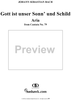 "Gott ist unser Sonn' und Schild!", Aria, No. 2 from Cantata No. 79: "Gott, der Herr, ist Sonn' und Schild" - Piano Score