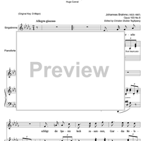 Brauner Bursche Op.103 No. 5