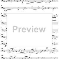 String Octet in E-flat Major, Op. 20 - Cello 2