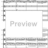 String Quintet a minor Op.91 - Score