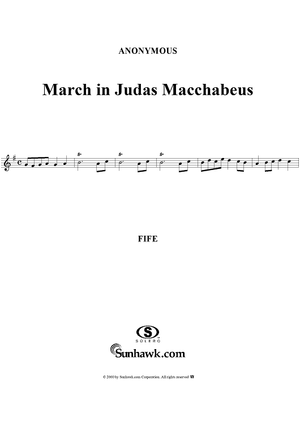 March in Judas Macchabeus