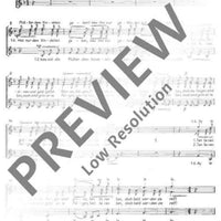 Iberisches Liederspiel - Choral Score