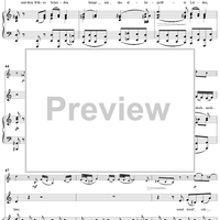 "Ach, bleibe doch, mein liebstes Leben", Aria, No. 4 from Cantata No. 11: "Lobet Gott in seinen Reichen" - Piano Score