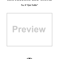 Introduction and Gloria, RV639: No. 8, Qui Tollis