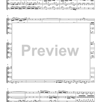 Brandenburg Concerto #2, Mvt. 1 - Score