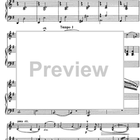 Six Pieces. No. 6. Sentimental Valse - Score