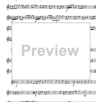 Fünffstimmigter blasender Music - B-flat Trumpet 1