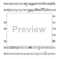 Fünffstimmigter blasender Music - Tuba