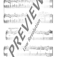 Organ Concerto No. 12 B Major in B flat major - Organ Score