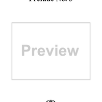 Prélude no. 3