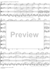 String Quartet No. 2 in D Major, Movement 2 - Score
