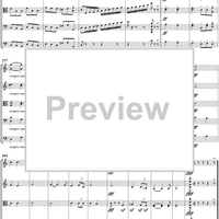 Serenade for String Orchestra in C major (C-dur). Movement I, Pezzo in forma di sonatina - Score