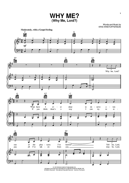 Why Me? (Why Me, Lord?)