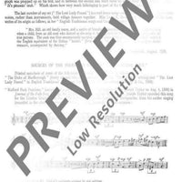 Lincolnshire Posy - Conductor Reduction