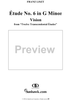 Transcendental Etude No. 6: Vision in G Minor