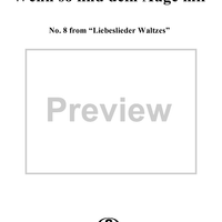 8. Wenn so lind dein Auge mir