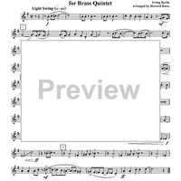 Alexander's Ragtime Band - Trumpet 2 in Bb