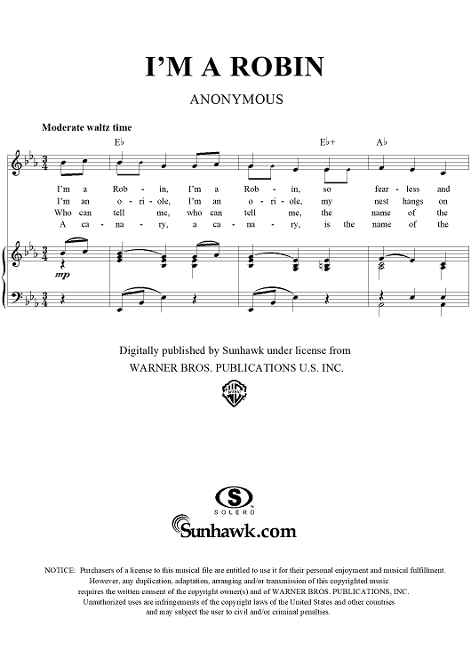 I'm a Robin