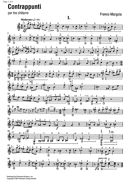 Contrappunti - Guitar 2