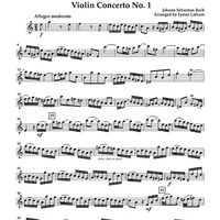 The Violin Concerti - Violin 1