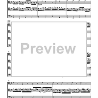 Canon in D for Cello Quartet - Score