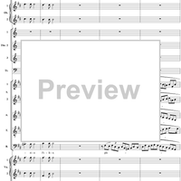 Gloria Patri (Chorus), No. 12 from "Magnificat in D Major" - Full Score