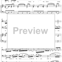 "Komm, süsses Kreuz", Aria, No. 57 from "St. Matthew Passion" - Piano Score