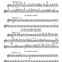 Thanksgiving for Flutes - Flute 1