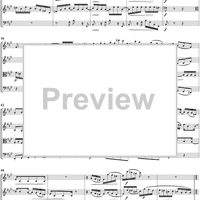 String Quartet No. 2, Movement 3 - Score