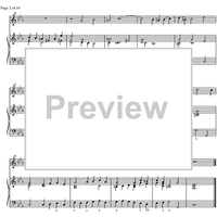 Partita No. 3 - Score