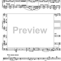 Variation on Béla Bartók theme - Score