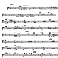 Zeffiro Dolce Spire [set of parts]