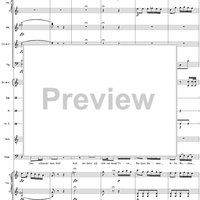 "Die Entführung aus dem Serail", Act 2, No. 14 "Vivat Bacchus, Bacchus lebe" - Full Score