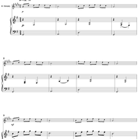 Mia and Sebastian's Theme - from La La Land - Eb Instruments