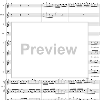 "Sanctus" in C Major (BWV237) - Full Score