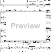 String Trio No. 4 in C Minor  Op. 9, No. 3 - Score