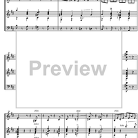 Terzetto No. 4 - Score