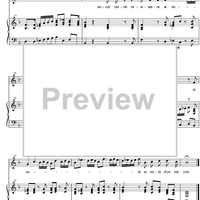 Ancor non so - Score