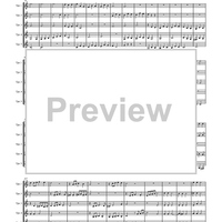 Canzon super Belgicam - Score