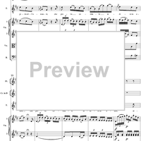 "Si mostra la sorte", aria, K209 - Full Score