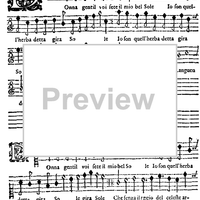 Donna gentil, voi sete il mio bel sole