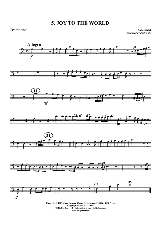 Christmas Set 2 - Trombone